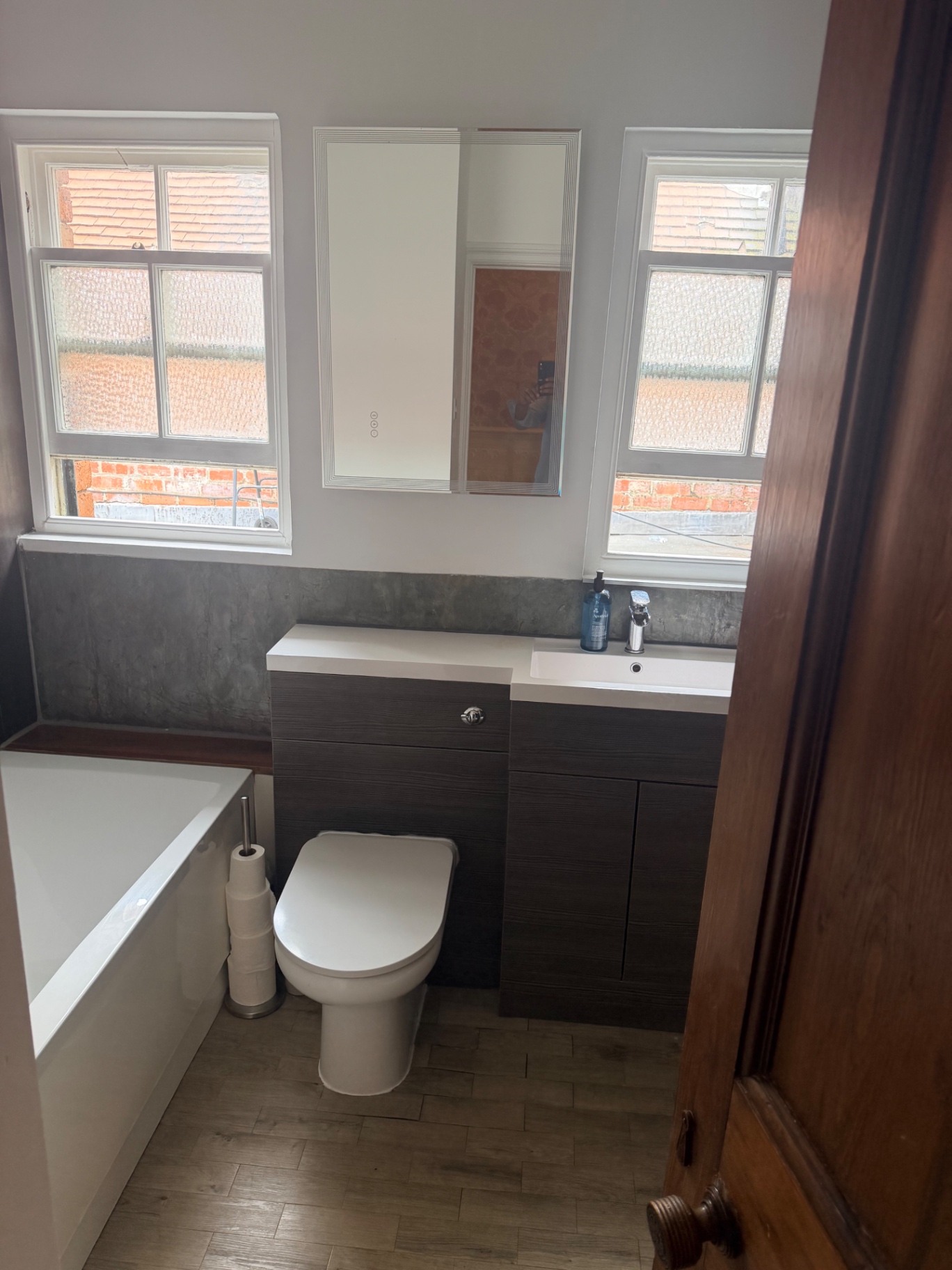 The Douglas Suite Walney — Bathroom — Vanity & Mirror