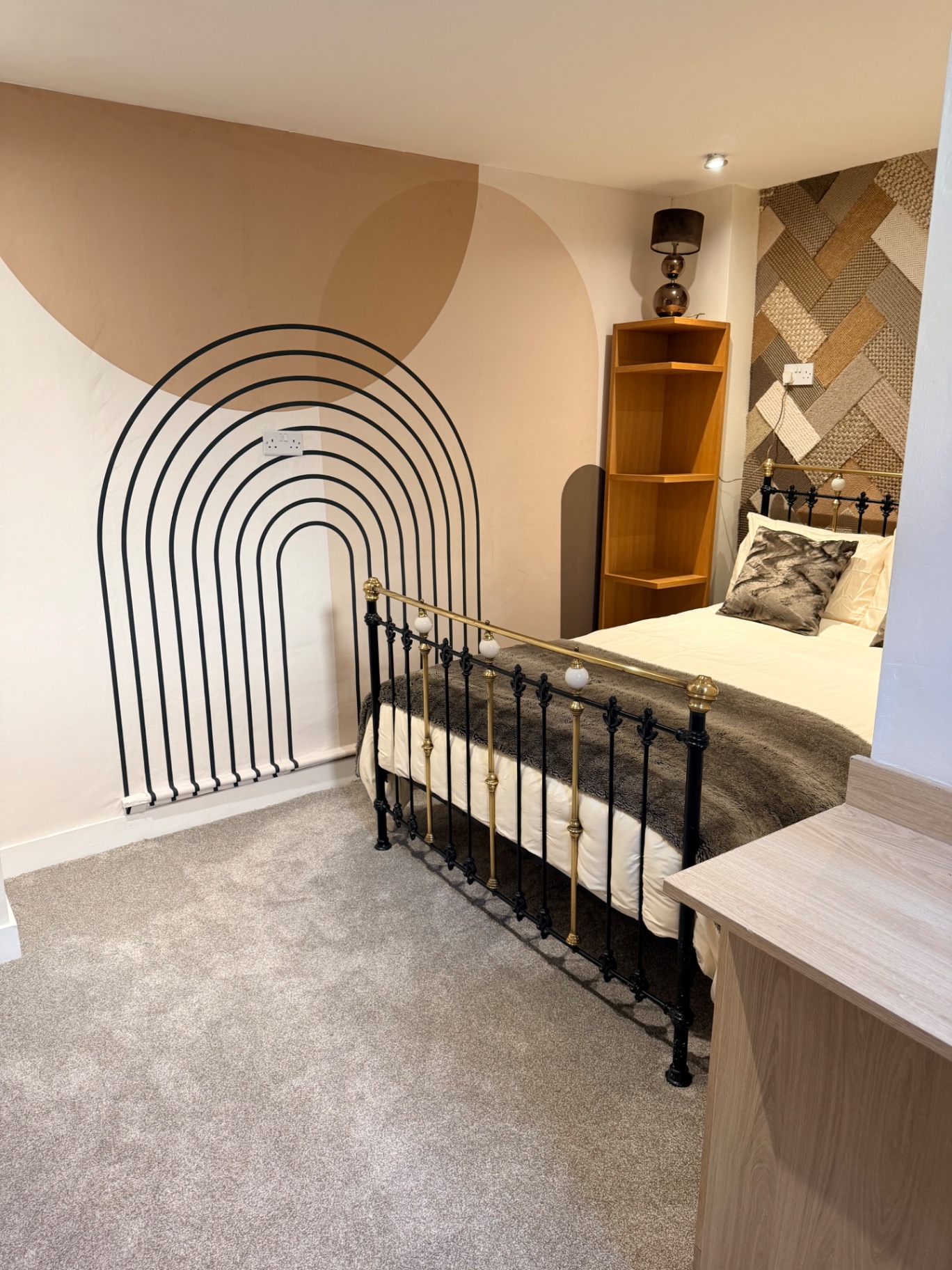 The Astute Suite Walney — Bedroom 2 — Hand-Painted Mural