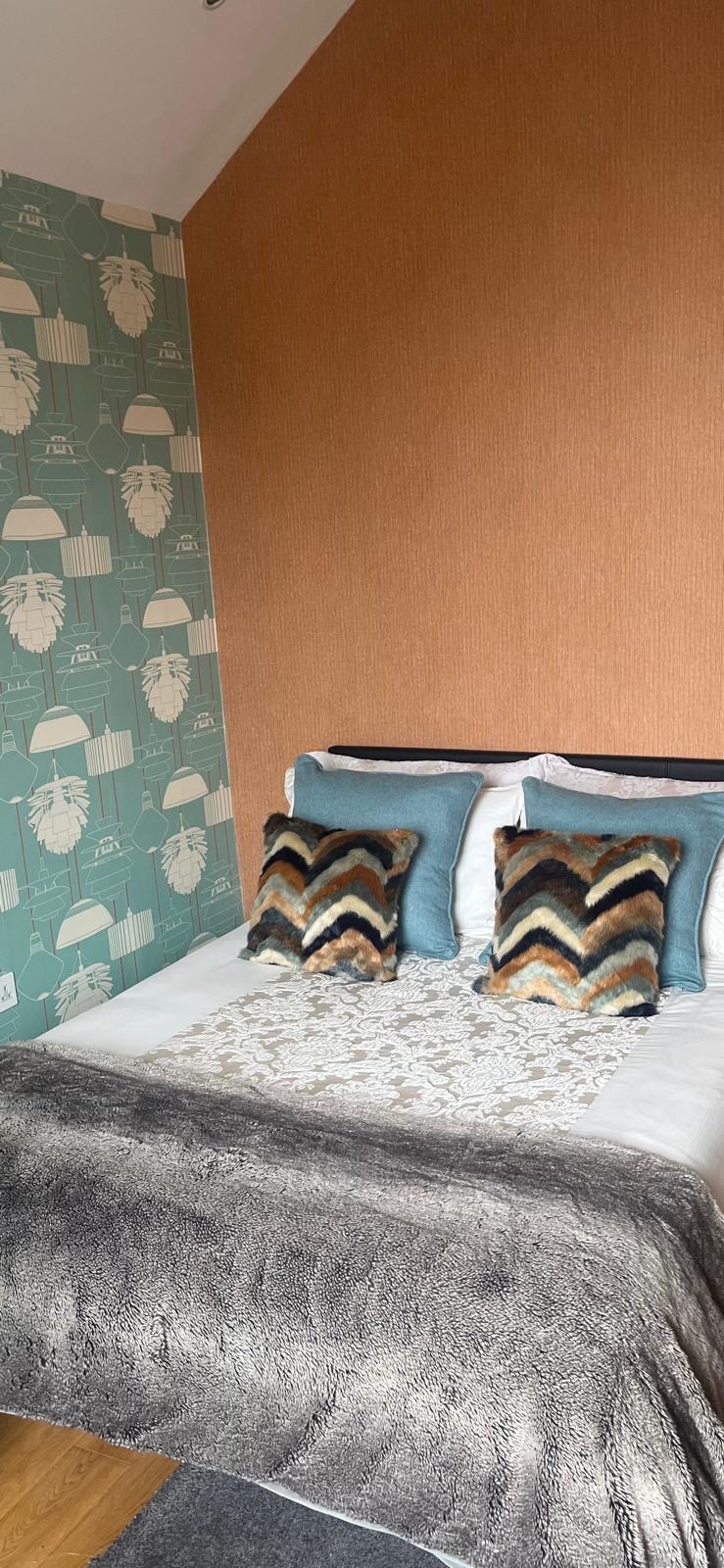 The BAE Suite Walney — Bedroom 2 — Feature Wall