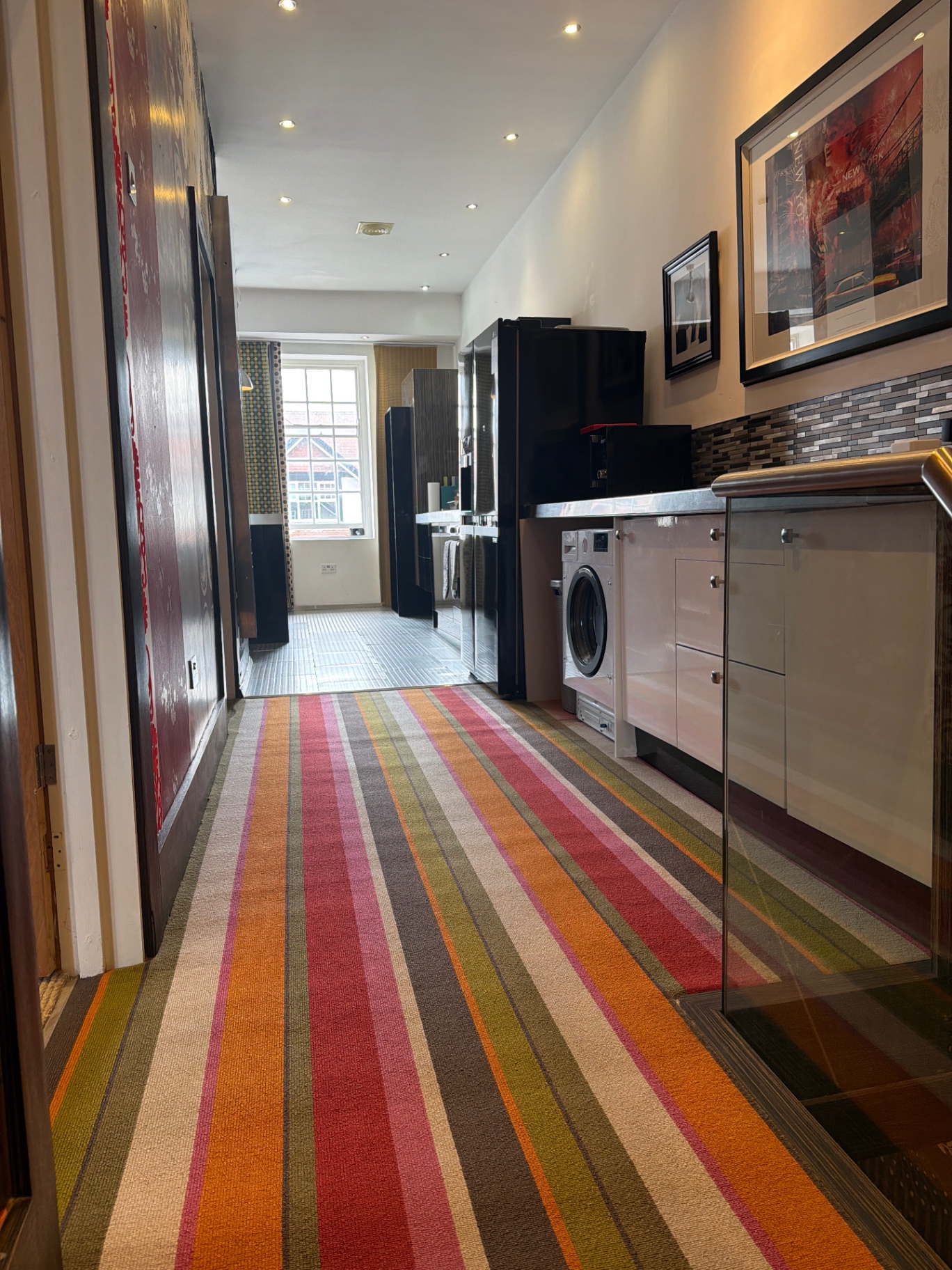 The BAE Suite Walney — Guest Facilities — Laundry & Hallway