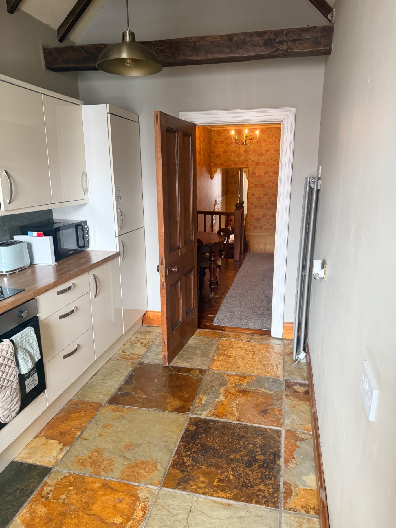 The Douglas Suite Walney — Kitchen — Through to Dining Area