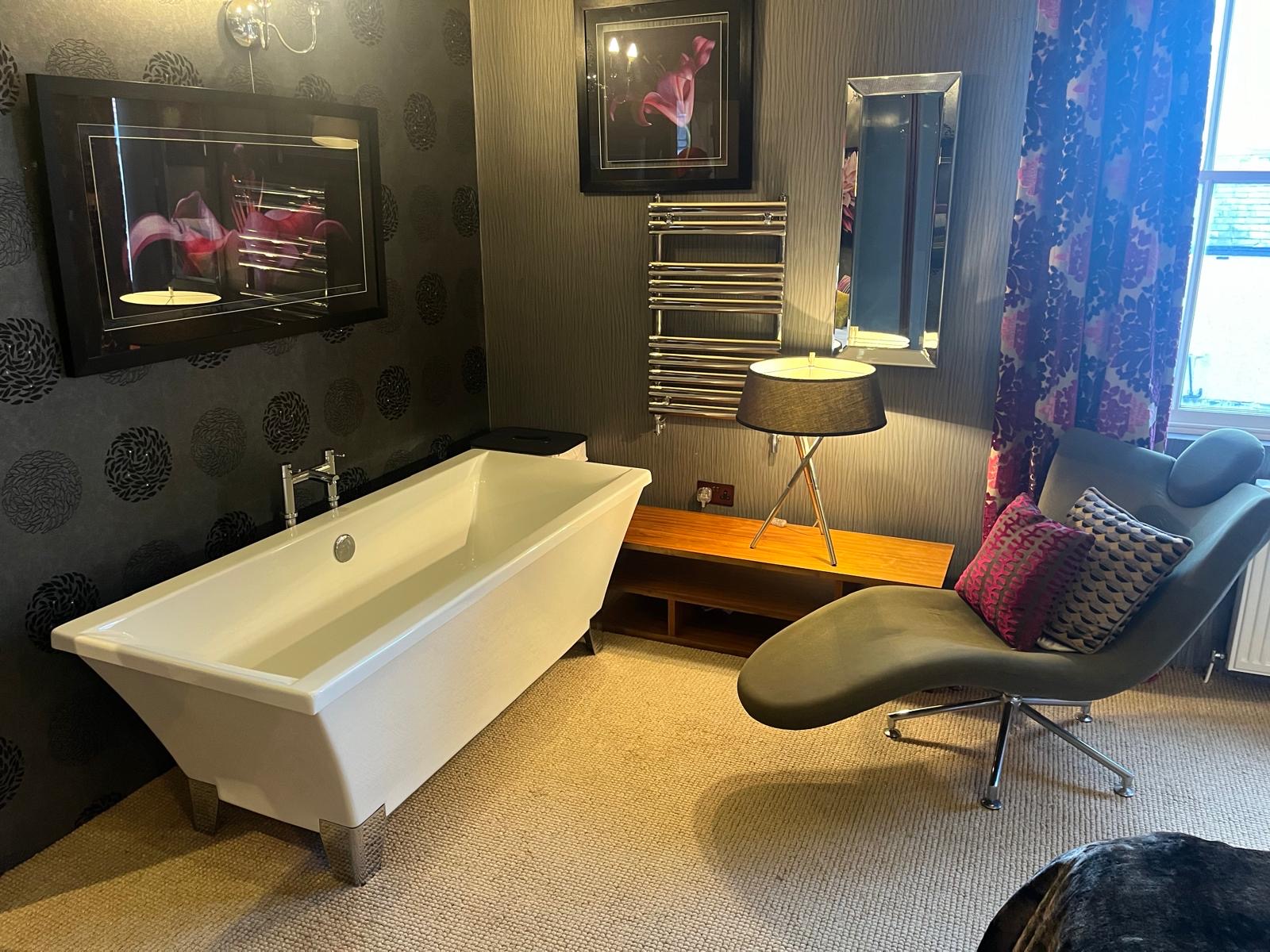 The BAE Suite Walney — Master Bedroom — Bath & Chaise Lounge